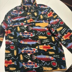 Patagonia Synchilla Multicolor Fleece Salmon Energy - sold out
